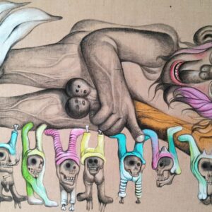 Half asleep half awake